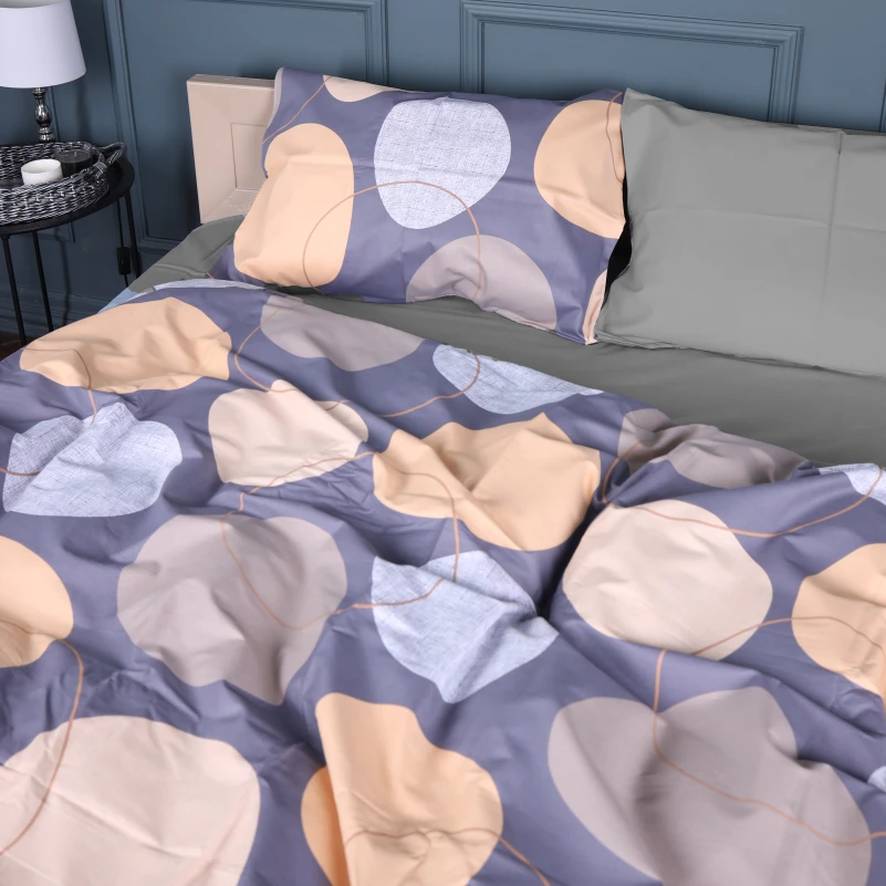 Комплект постельного белья Сатин 22-1393 Modern Geometry - 1