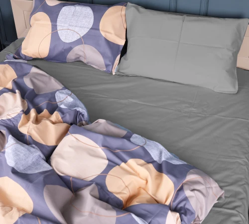 Простынь Сатин 22-1393 Modern Geometry