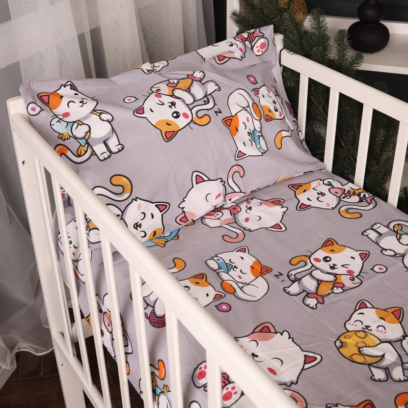 Комплект постільної білизни Бязь Kids Time 17-0690 Моя ти киця - 3