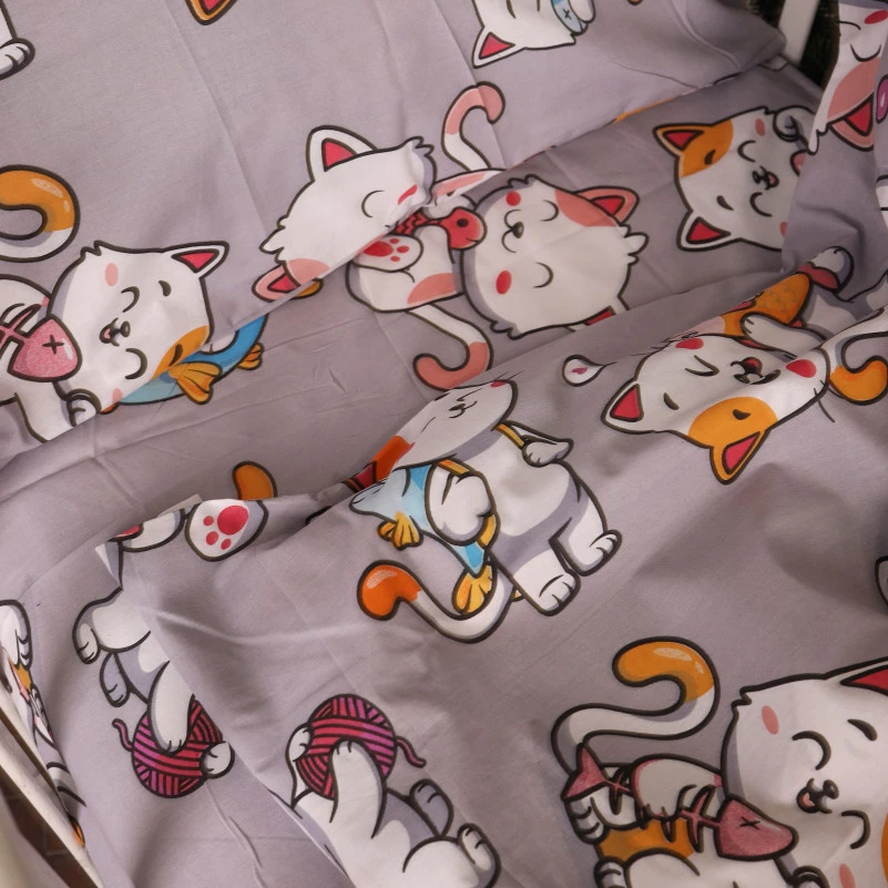 Комплект постільної білизни Бязь Kids Time 17-0690 Моя ти киця - 5