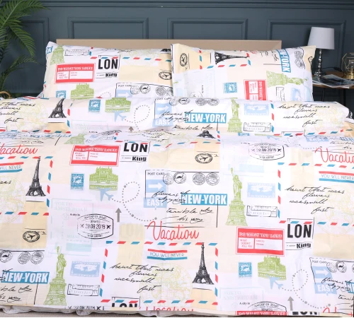 Простирадло Ranforce Elite 17-0592 New-York - 2