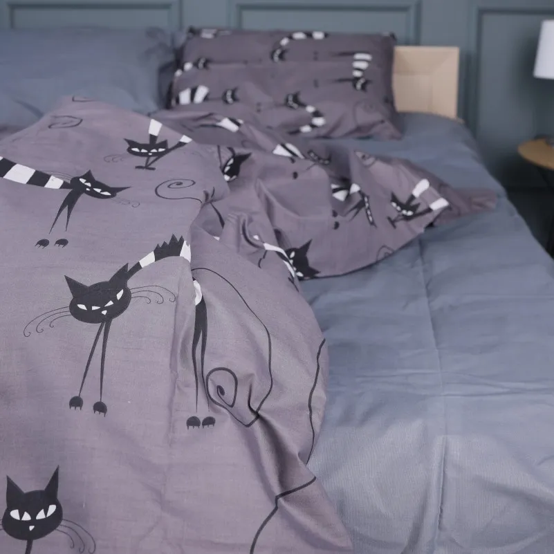 Простирадло Бязь 17-0772 Night cats