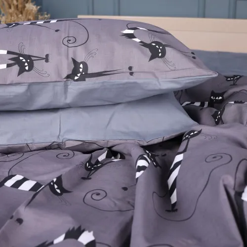 Наволочка Бязь 17-0772 Night cats