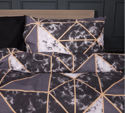 Простирадло Ranforce Elite 17-0694 Onyx Marble Tiles