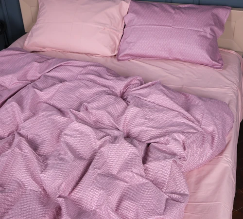 Комплект постельного белья Сатин 22-1376 Purple Dots