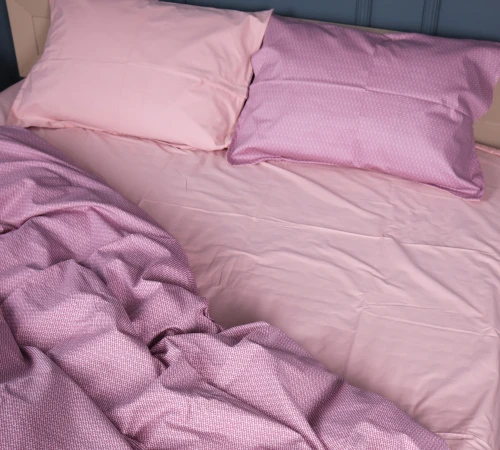 Простынь Сатин 22-1376 Purple Dots