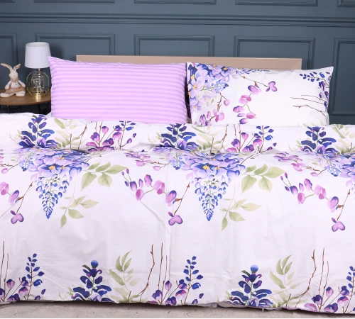 Простирадло Ranforce Elite 17-0723 Purple Flowers - 2