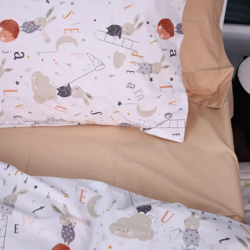 Комплект постельного белья Poplin Line Kids Time 06 "Rabbit Alphabet" - 5