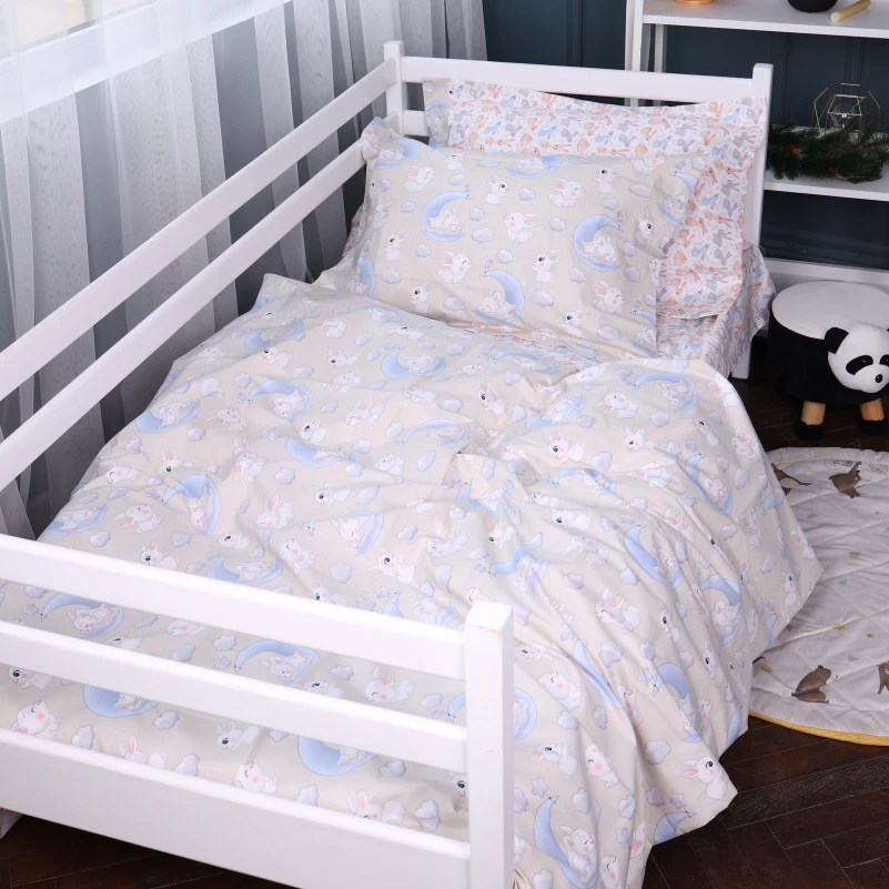 Комплект постільної білизни Poplin Line Kids Time 07 "Rabbits"