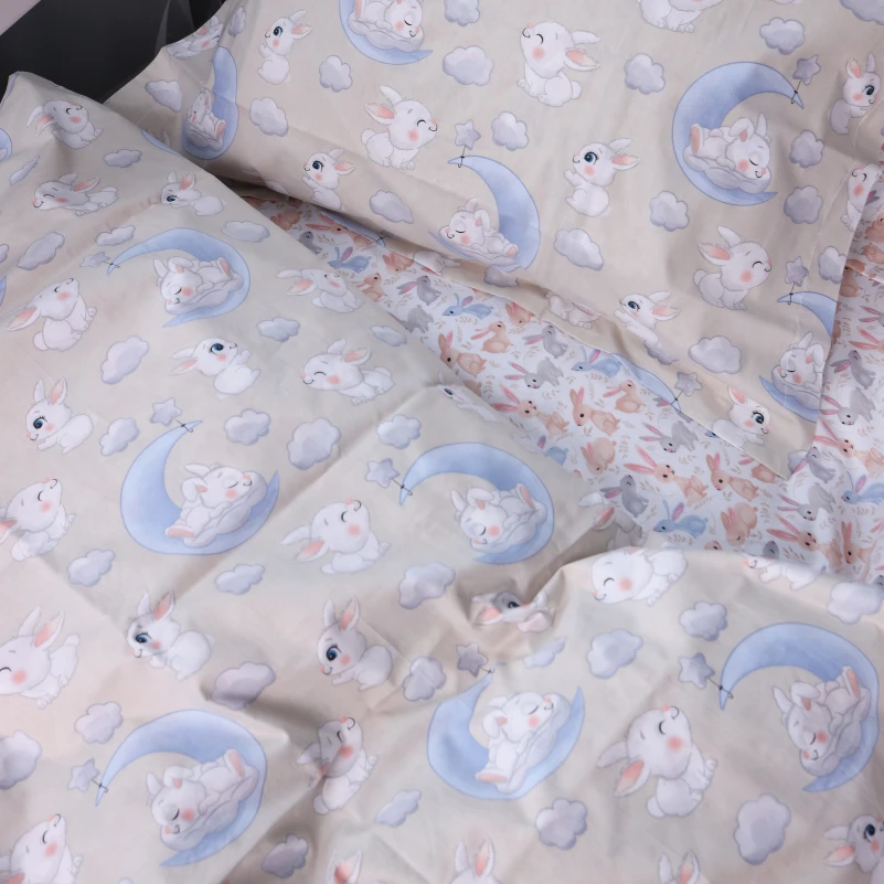 Пододеяльник Poplin Line Kids Time 07 "Rabbits" - 5