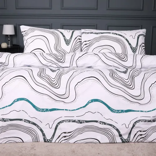 Комплект постельного белья Ranforce Elite 17-0696 River Streams