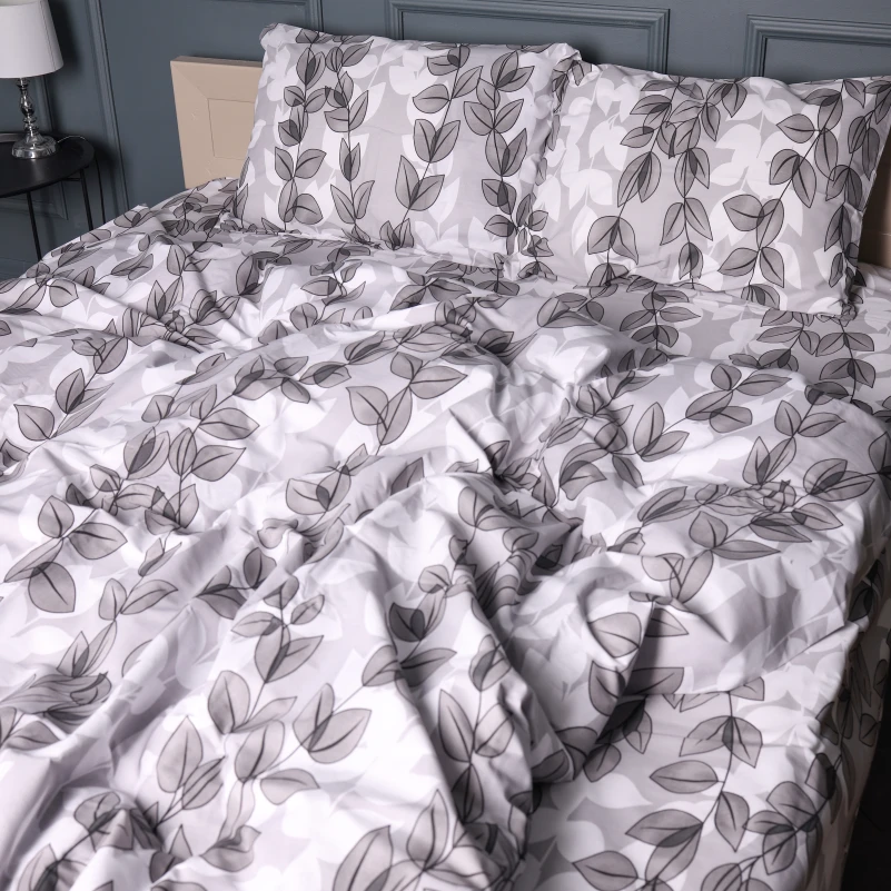 Комплект постільної білизни Бязь 17-0695 Silver Foliage