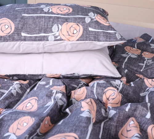 Наволочка Бязь 17-0706 Silver Petals