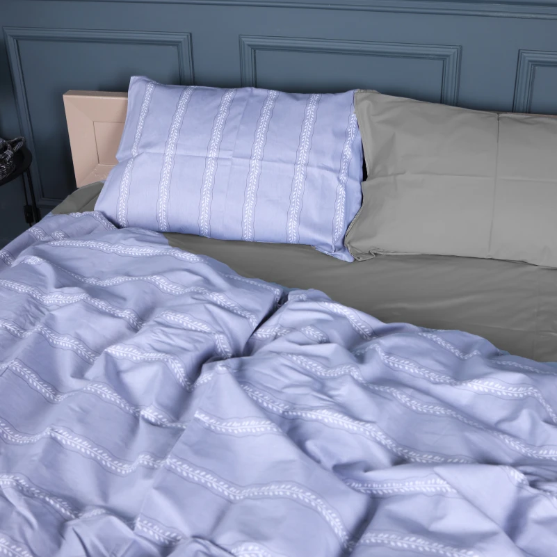 Наволочка Сатин 22-1378 Silver Vine - 2