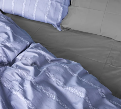 Простынь Сатин 22-1378 Silver Vine - 2