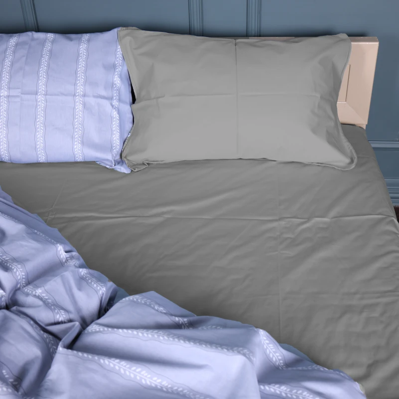 Наволочка Сатин 22-1378 Silver Vine - 3