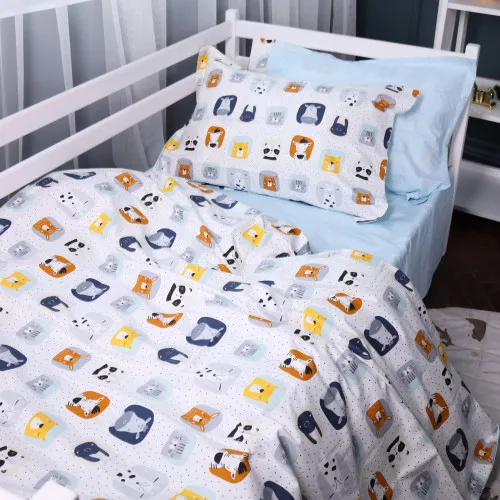Підковдра Poplin Line Kids Time 09 "Sleeping Animals"