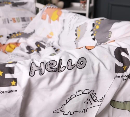 Підковдра Бязь 17-0698 Smoky Dinosaurs