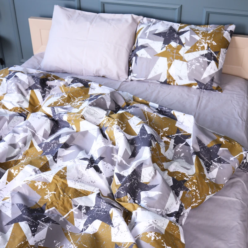 Комплект постільної білизни Бязь 17-0708 Smoky Starlight