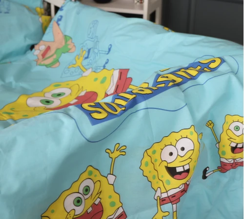 Підковдра Бязь 17-0689 Спанч Боб