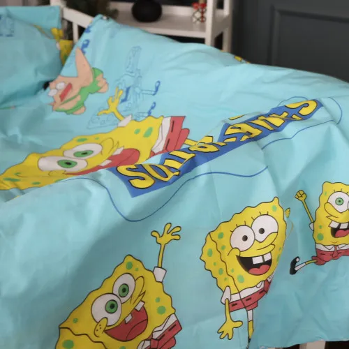 Підковдра Бязь Kids Time Kids Time 17-0689 Спанч Боб