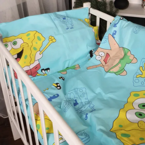 Комплект постельного белья Бязь Kids Time Kids Time 17-0689 Спанч Боб - 2