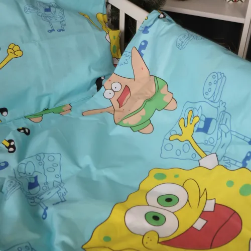 Комплект постільної білизни Бязь Kids Time Kids Time 17-0689 Спанч Боб - 3