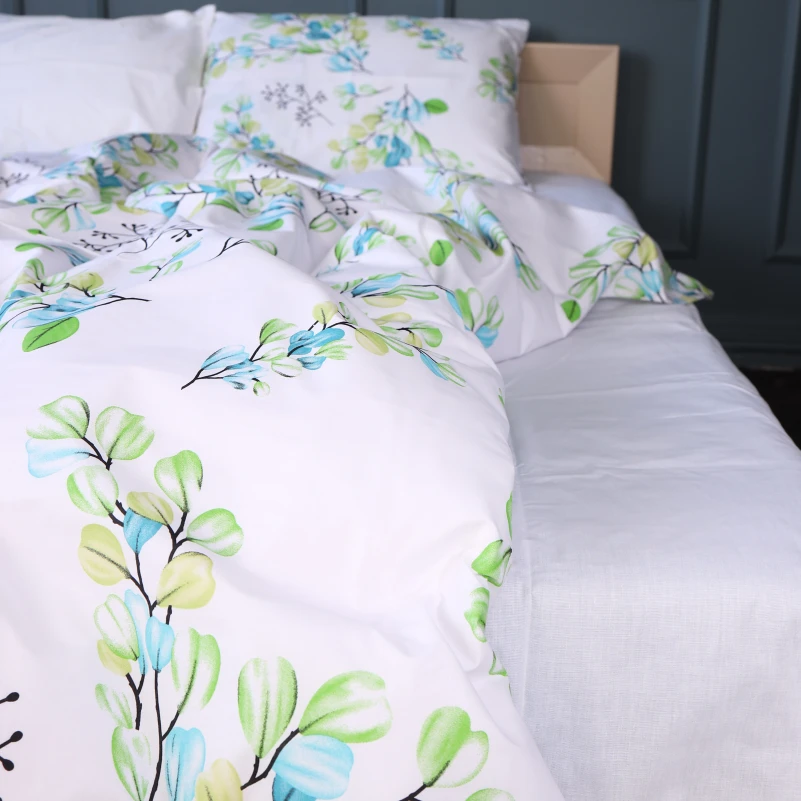 Комплект постільної білизни Бязь 17-0707 Spring Branches - 3