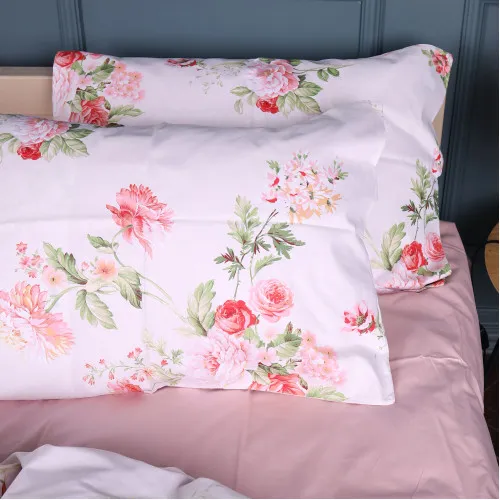 Наволочка Сатин 22-1408 Spring Flower