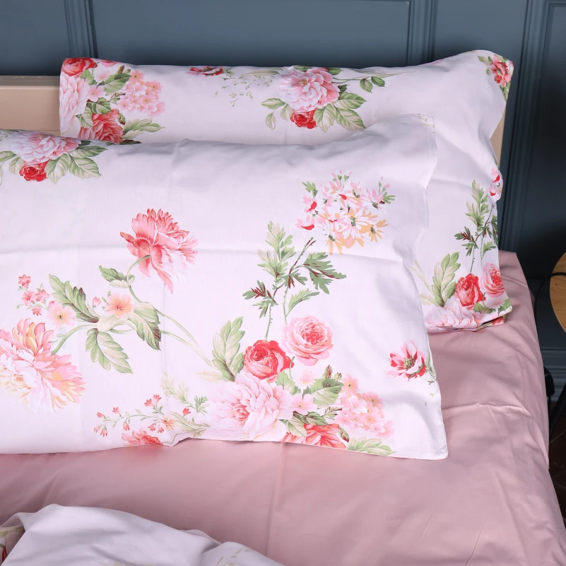 Наволочка Сатин 22-1408 Spring Flower