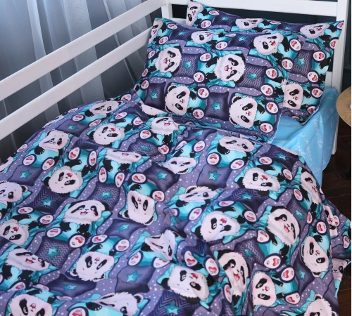 Підковдра Бязь 17-0722 Tiny Panda