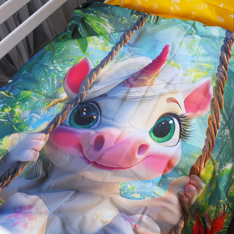 Комплект постельного белья Ranforce Elite Kids Time 17-0717 Unicorn in the Tropics - 2