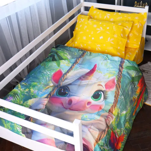 Підковдра Ranforce Elite Kids Time 17-0717 Unicorn in the Tropics - 2