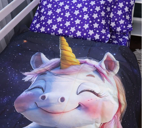 Пододеяльник Ranforce Elite Kids Time 17-0716 Unicorn on the Moon - 2