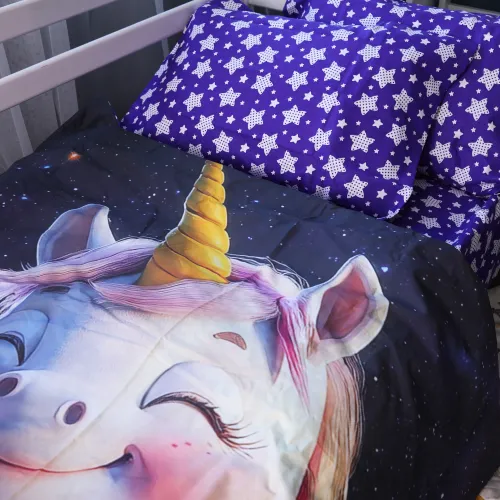 Комплект постельного белья Ranforce Elite Kids Time 17-0716 Unicorn on the Moon - 5