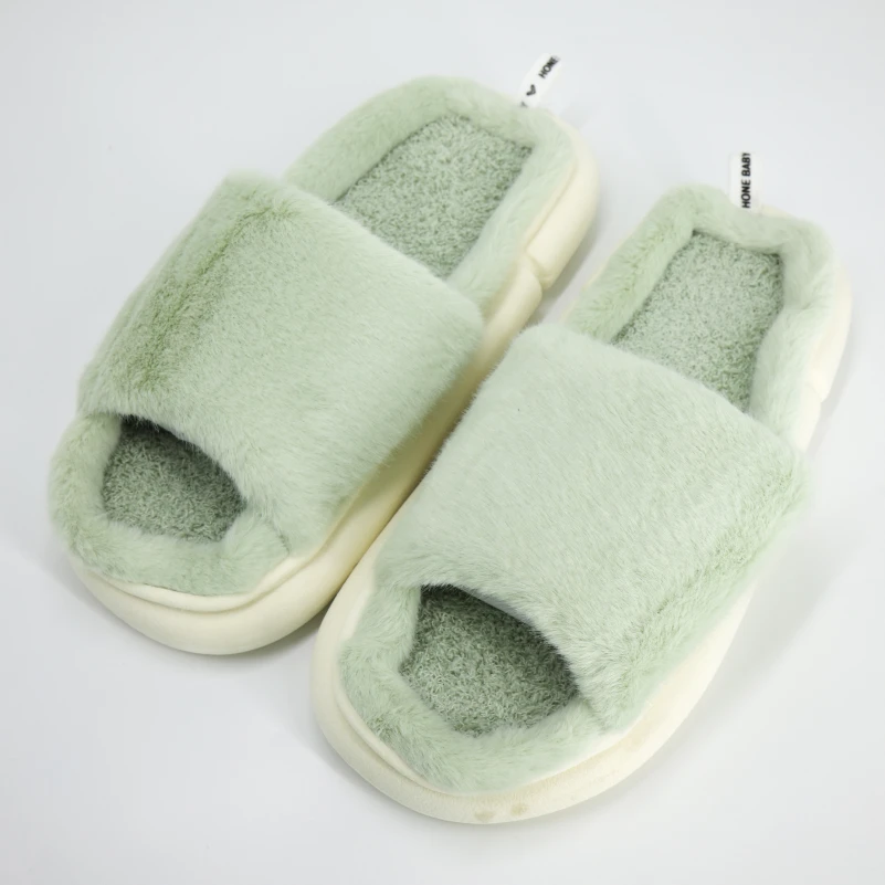 Тапочки "Warm Haven" green