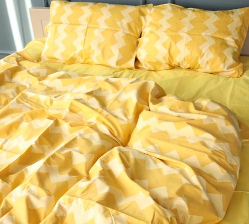 Простынь Сатин 22-1406 Yellow Waves - 2