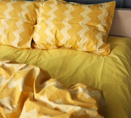 Наволочка Сатин 22-1406 Yellow Waves - 2