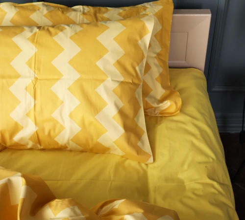 Наволочка Сатин 22-1406 Yellow Waves