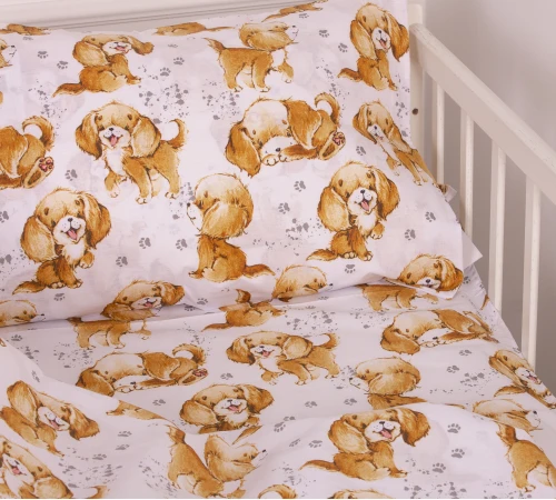 Наволочка Бязь Kids Time 20-0020 Red dogs