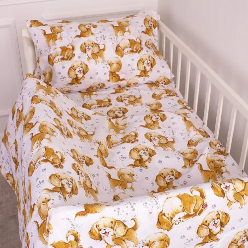 Простирадло дитяче Kids Time 20-0020 Red dogs