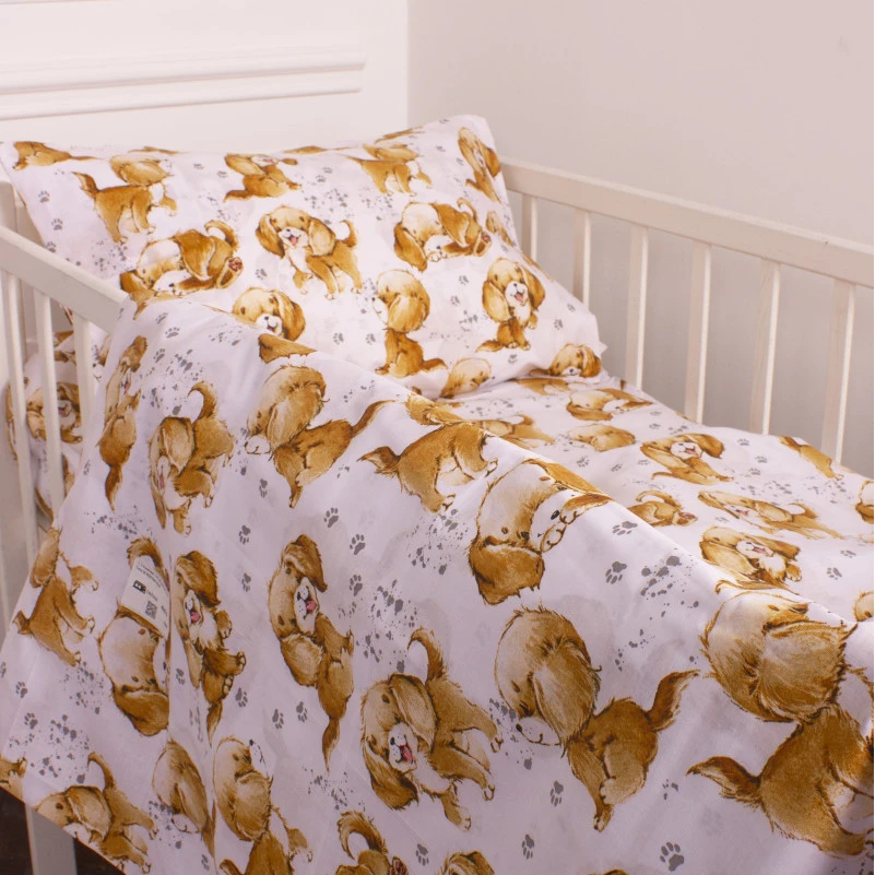 Комплект постельного белья Бязь Kids Time 20-0020 Red dogs - 4