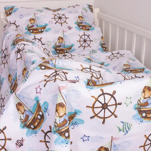 Наволочка Бязь Kids Time 20-0023 Sailor - 4