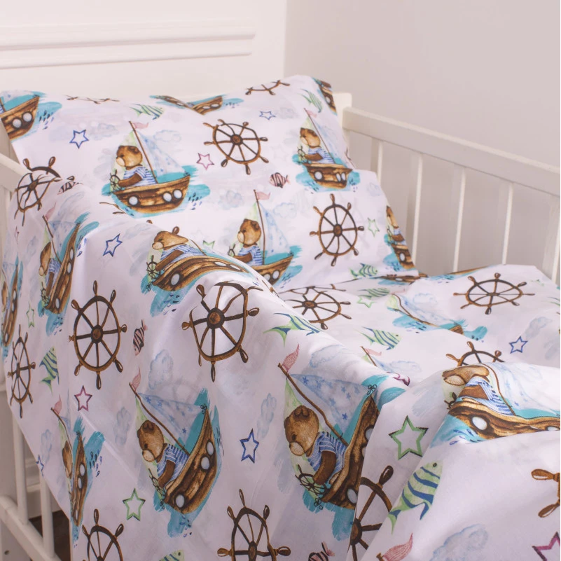 Комплект постельного белья Бязь Kids Time 20-0023 Sailor - 3