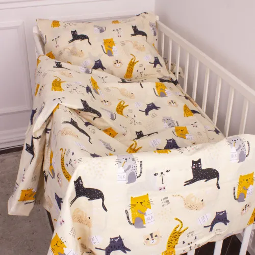 Простирадло Бязь 20-0021 Cats - 2