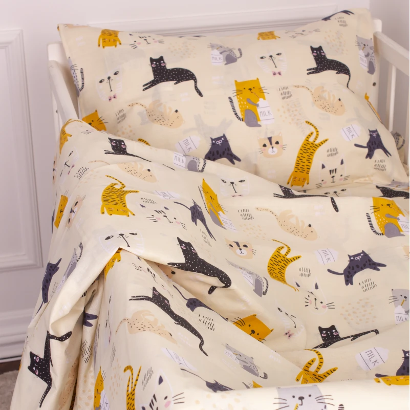 Комплект постельного белья Бязь Kids Time 20-0021 Cats - 6