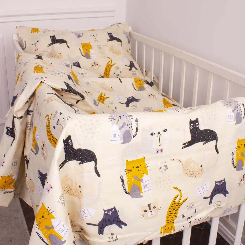 Простынь Бязь Kids Time 20-0021 Cats - 2