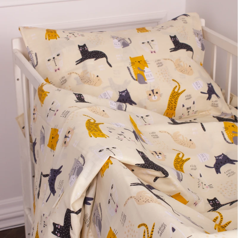 Простынь Бязь Kids Time 20-0021 Cats - 3