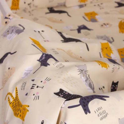 Підковдра Бязь Kids Time 20-0021 Cats - 2