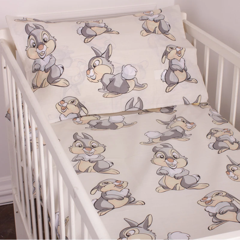 Комплект постельного белья Бязь Kids Time 20-0022 Rabbit Gray - 4